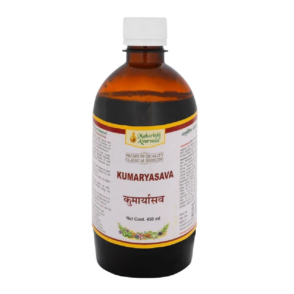 Maharishi Ayurveda Kumaryasava for Menstrual, 450ml-1.webp